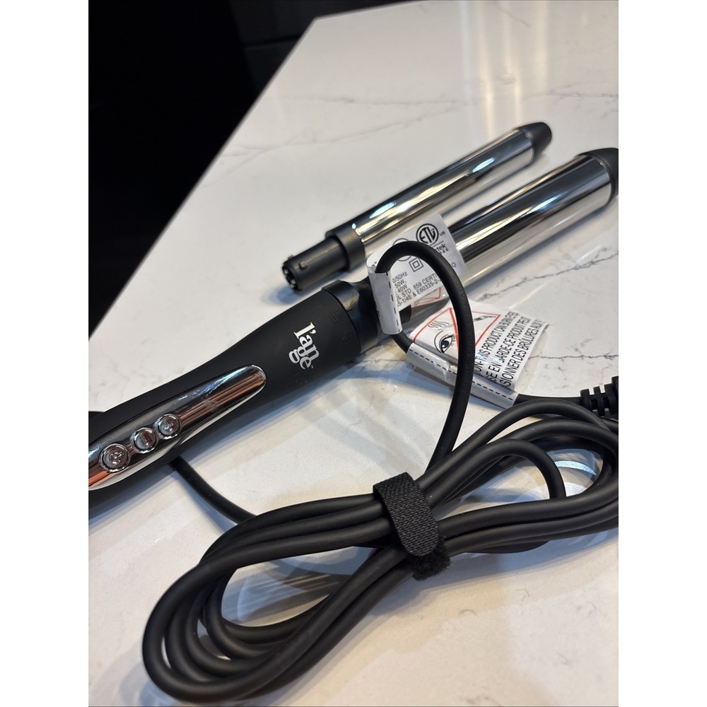 L'ange Titanium Barrel Waver Black 2 Attachments - Picture 2 of 2